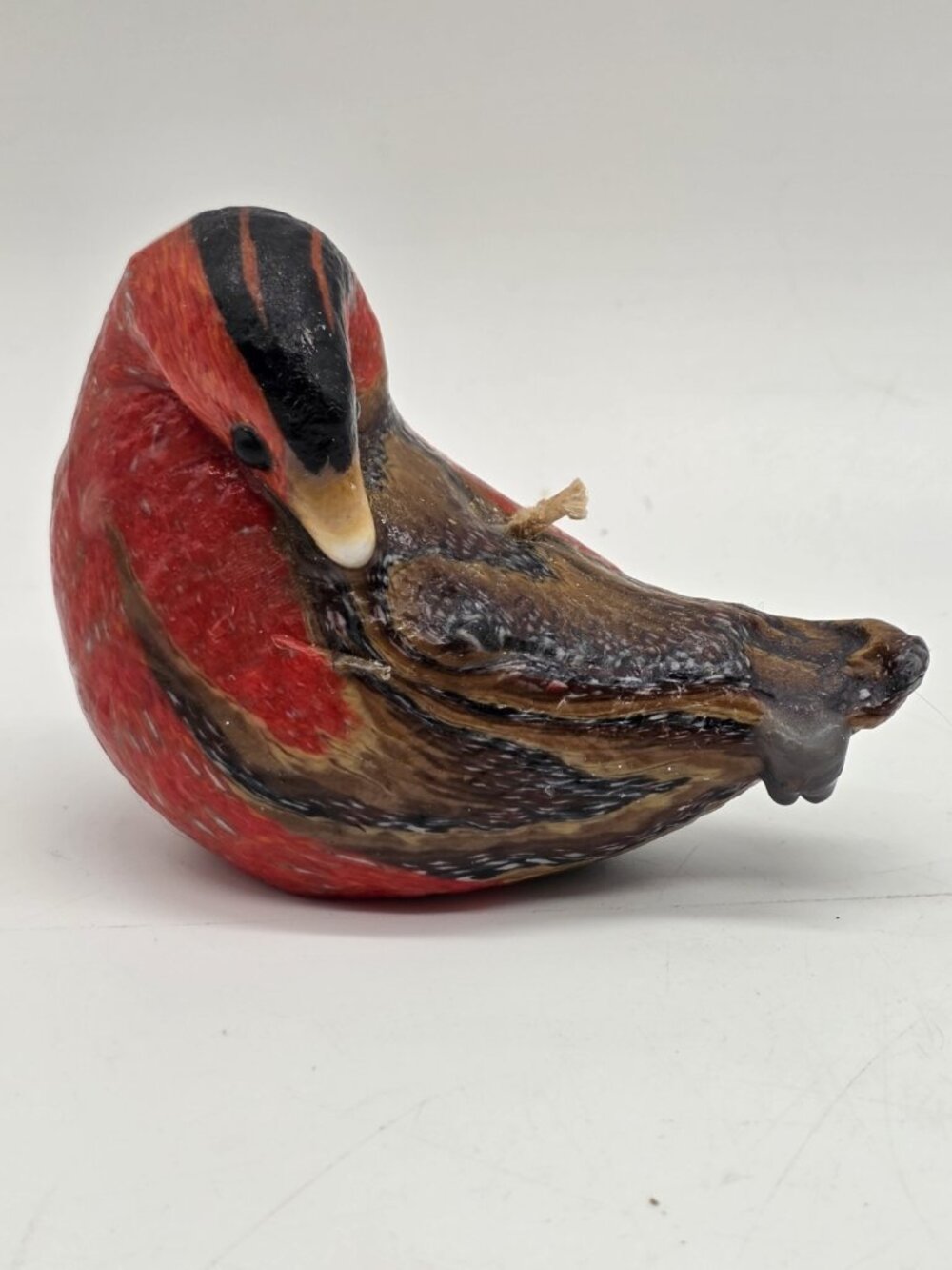 Unique Quail Bird Figure Wax Candle Made In Swaziland VTG Boho Summer New SEE - Picture 7 of 12